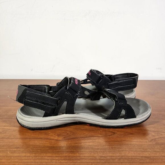 Merrell Cedrus Convertible Hiking Sport Sandals Black Rose Red Womens Size 10 - Picture 8 of 11
